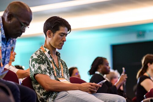 AIDS 2026, the 26th International AIDS Conference. Rio de Janeiro, Brazil.
Thursday, 30 July 2026.

MM03. IAS Regional Members' Meeting: United States and Canada.
In the photo: Darrel Tan.

©️ Rogério von Krüger / IAS