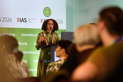 AIDS 2026, the 26th International AIDS Conference. Rio de Janeiro, Brazil.
Thursday, 30 July 2026.

MM03. IAS Regional Members' Meeting: United States and Canada.
In the photo: Renata Sanders.

©️ Rogério von Krüger / IAS