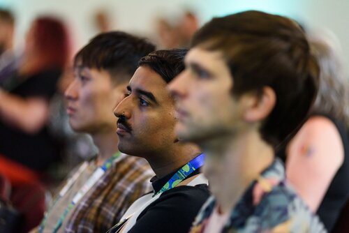 AIDS 2026, the 26th International AIDS Conference. Rio de Janeiro, Brazil.
Thursday, 30 July 2026.

MM03. IAS Regional Members' Meeting: United States and Canada.
In the photo: Audience.

©️ Rogério von Krüger / IAS
