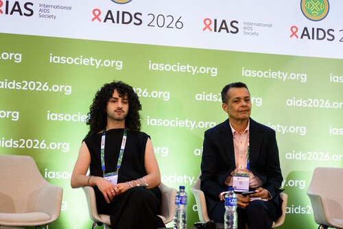 AIDS 2026, the 26th International AIDS Conference. Rio de Janeiro, Brazil.
Thursday, 30 July 2026.

MM03. IAS Regional Members' Meeting: United States and Canada.
In the photo: Asa Radix, Jad Sinno.

©️ Rogério von Krüger / IAS