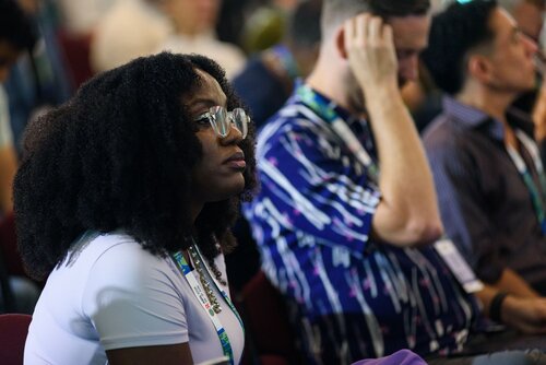 AIDS 2026, the 26th International AIDS Conference. Rio de Janeiro, Brazil.
Thursday, 30 July 2026.

MM03. IAS Regional Members' Meeting: United States and Canada.
In the photo: Audience.

©️ Rogério von Krüger / IAS