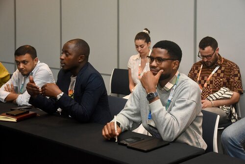 AIDS 2026, the 26th International AIDS Conference. Rio de Janeiro, Brazil.
Wednesday, 29 July 2026.

ETAF. Evidence to Action Forum.
In the photos: Presenters and audience.

© Márcia Moreira / IAS.