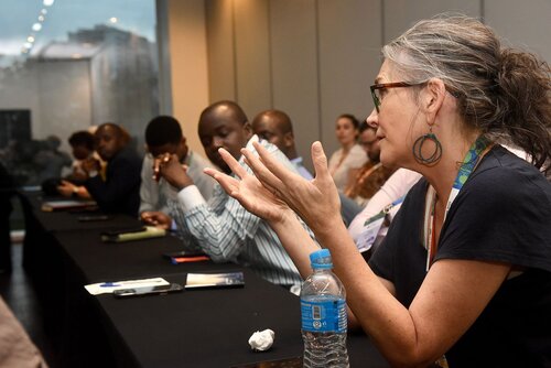 AIDS 2026, the 26th International AIDS Conference. Rio de Janeiro, Brazil.
Wednesday, 29 July 2026.

ETAF. Evidence to Action Forum.
In the photos: Presenters and audience.

© Márcia Moreira / IAS.
