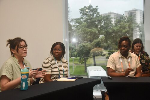 AIDS 2026, the 26th International AIDS Conference. Rio de Janeiro, Brazil.
Wednesday, 29 July 2026.

ETAF. Evidence to Action Forum.
In the photos: Presenters and audience.

© Márcia Moreira / IAS.