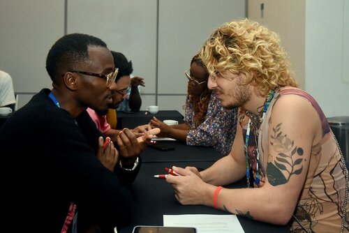 AIDS 2026, the 26th International AIDS Conference. Rio de Janeiro, Brazil.
Wednesday, 29 July 2026.

SCHOLSNET. Scholarships speed networking.

© Márcia Moreira / IAS.