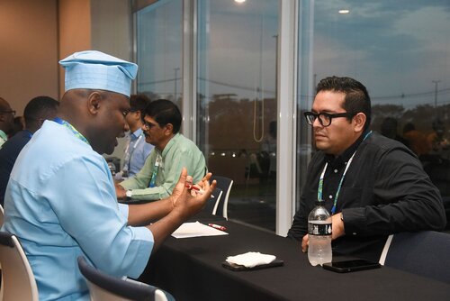 AIDS 2026, the 26th International AIDS Conference. Rio de Janeiro, Brazil.
Wednesday, 29 July 2026.

SCHOLSNET. Scholarships speed networking.

© Márcia Moreira / IAS.