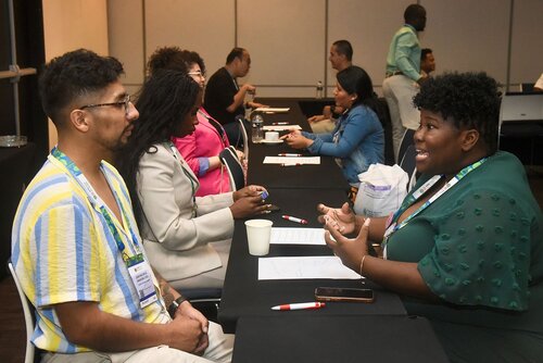 AIDS 2026, the 26th International AIDS Conference. Rio de Janeiro, Brazil.
Wednesday, 29 July 2026.

SCHOLSNET. Scholarships speed networking.

© Márcia Moreira / IAS.