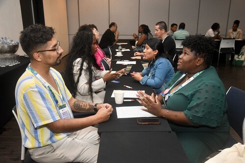 AIDS 2026, the 26th International AIDS Conference. Rio de Janeiro, Brazil.
Wednesday, 29 July 2026.

SCHOLSNET. Scholarships speed networking.

© Márcia Moreira / IAS.