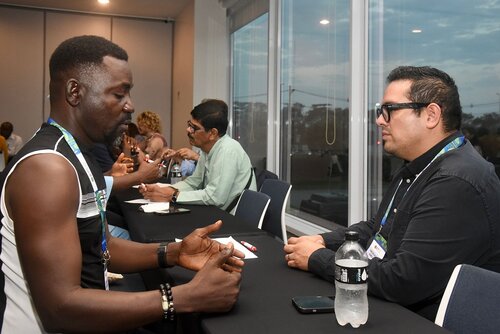 AIDS 2026, the 26th International AIDS Conference. Rio de Janeiro, Brazil.
Wednesday, 29 July 2026.

SCHOLSNET. Scholarships speed networking.

© Márcia Moreira / IAS.