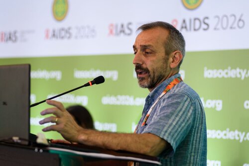 AIDS 2026, the 26th International AIDS Conference. Rio de Janeiro, Brazil.
Thursday, 30 July 2026.

MM04. IAS Regional Members' Meeting: Latin America and the Caribbean.
In the photo: Omar Sued.

©️ Rogério von Krüger / IAS