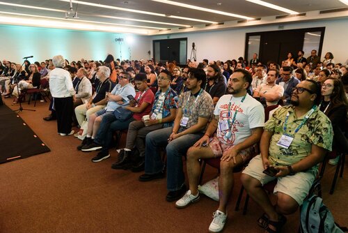 AIDS 2026, the 26th International AIDS Conference. Rio de Janeiro, Brazil.
Thursday, 30 July 2026.

MM04. IAS Regional Members' Meeting: Latin America and the Caribbean.
In the photo: Audience.

©️ Rogério von Krüger / IAS