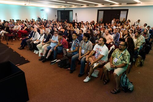 AIDS 2026, the 26th International AIDS Conference. Rio de Janeiro, Brazil.
Thursday, 30 July 2026.

MM04. IAS Regional Members' Meeting: Latin America and the Caribbean.
In the photo: Audience.

©️ Rogério von Krüger / IAS