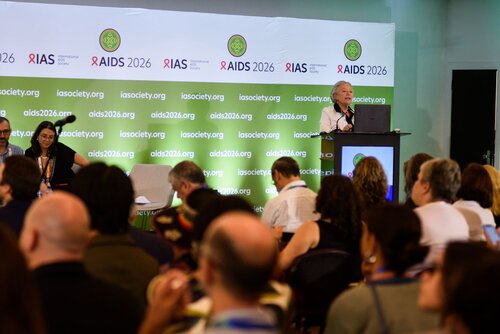 AIDS 2026, the 26th International AIDS Conference. Rio de Janeiro, Brazil.
Thursday, 30 July 2026.

MM04. IAS Regional Members' Meeting: Latin America and the Caribbean.
In the photo: Adele Benzaken.

©️ Rogério von Krüger / IAS