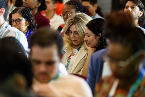 AIDS 2026, the 26th International AIDS Conference. Rio de Janeiro, Brazil.
Thursday, 30 July 2026.

MM04. IAS Regional Members' Meeting: Latin America and the Caribbean.
In the photo: Audience.

©️ Rogério von Krüger / IAS