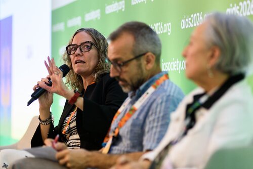 AIDS 2026, the 26th International AIDS Conference. Rio de Janeiro, Brazil.
Thursday, 30 July 2026.

MM04. IAS Regional Members' Meeting: Latin America and the Caribbean.
In the photo: Brenda Crabtree.

©️ Rogério von Krüger / IAS