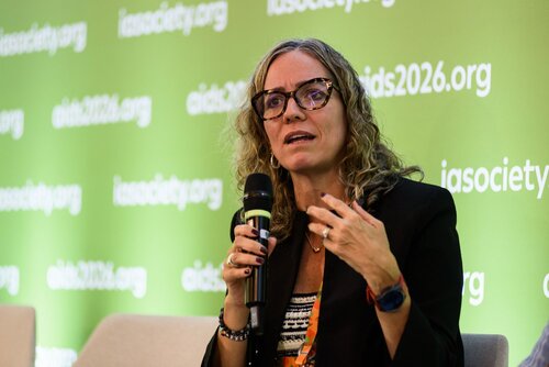 AIDS 2026, the 26th International AIDS Conference. Rio de Janeiro, Brazil.
Thursday, 30 July 2026.

MM04. IAS Regional Members' Meeting: Latin America and the Caribbean.
In the photo: Brenda Crabtree.

©️ Rogério von Krüger / IAS