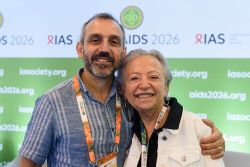 AIDS 2026, the 26th International AIDS Conference. Rio de Janeiro, Brazil.
Thursday, 30 July 2026.

MM04. IAS Regional Members' Meeting: Latin America and the Caribbean.
In the photo: Omar Sued, Adele Benzaken.

©️ Rogério von Krüger / IAS