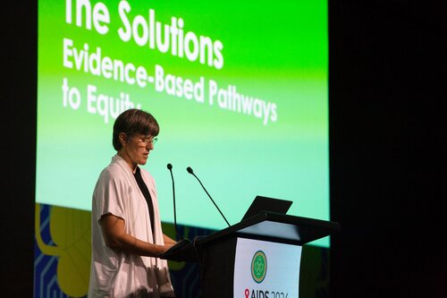 AIDS 2026, the 26th International AIDS Conference. Rio de Janeiro, Brazil.
Thursday, 30 July 2026

PL03. Breaking down silos.
In the photo: Paula Mendes Luz.

©️ Andréa Testoni / IAS