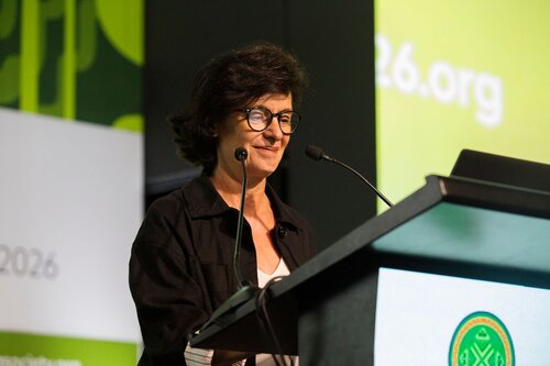 AIDS 2026, the 26th International AIDS Conference. Rio de Janeiro, Brazil.
Thursday, 30 July 2026

PL03. Breaking down silos.
In the photo: Carmen Pérez Casas.

©️ Andréa Testoni / IAS