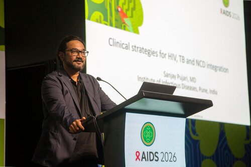 AIDS 2026, the 26th International AIDS Conference. Rio de Janeiro, Brazil.
Thursday, 30 July 2026

PL03. Breaking down silos.
In the photo: Sanjay Pujari.

©️ Andréa Testoni / IAS