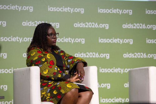 AIDS 2026, the 26th International AIDS Conference. Rio de Janeiro, Brazil.
Thursday, 30 July 2026

PL03. Breaking down silos.
In the photo: Immaculate Owomugisha Bazare.
©️ Andréa Testoni / IAS
