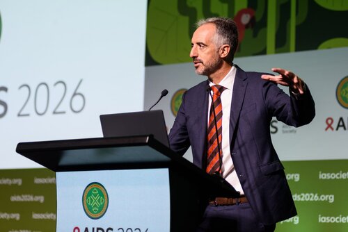 AIDS 2026, the 26th International AIDS Conference. Rio de Janeiro, Brazil.
Friday, 31 July 2026.

PL04. New realities, new responses.
In the photo: Luis Pizarro.

©️ Rogério von Krüger / IAS