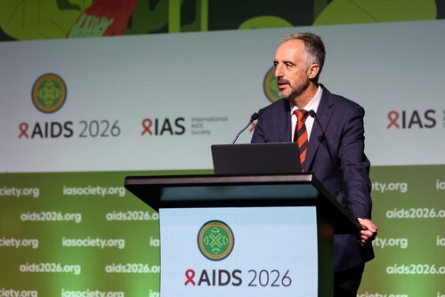 AIDS 2026, the 26th International AIDS Conference. Rio de Janeiro, Brazil.
Friday, 31 July 2026.

PL04. New realities, new responses.
In the photo: Luis Pizarro.

©️ Rogério von Krüger / IAS