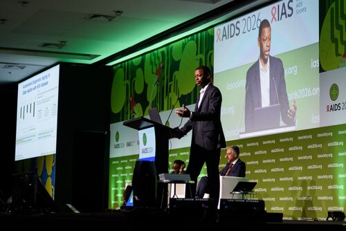 AIDS 2026, the 26th International AIDS Conference. Rio de Janeiro, Brazil.
Friday, 31 July 2026.

PL04. New realities, new responses.
In the photo: Lish Ndhlovu.

©️ Rogério von Krüger / IAS
