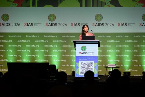 AIDS 2026, the 26th International AIDS Conference. Rio de Janeiro, Brazil.
Friday, 31 July 2026.

PL04. New realities, new responses.
In the photo: Báltica Cabieses.

©️ Rogério von Krüger / IAS