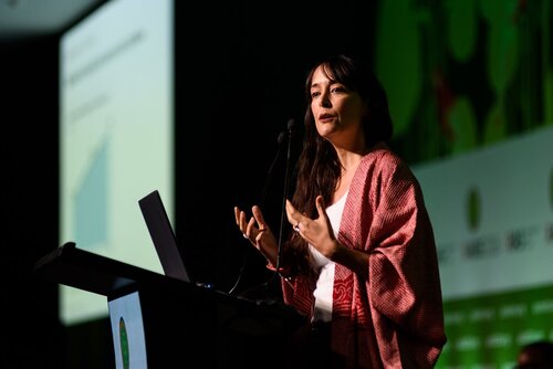 AIDS 2026, the 26th International AIDS Conference. Rio de Janeiro, Brazil.
Friday, 31 July 2026.

PL04. New realities, new responses.
In the photo: Báltica Cabieses.

©️ Rogério von Krüger / IAS
