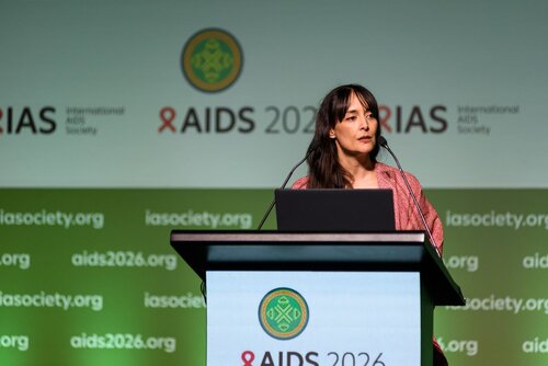 AIDS 2026, the 26th International AIDS Conference. Rio de Janeiro, Brazil.
Friday, 31 July 2026.

PL04. New realities, new responses.
In the photo: Báltica Cabieses.

©️ Rogério von Krüger / IAS