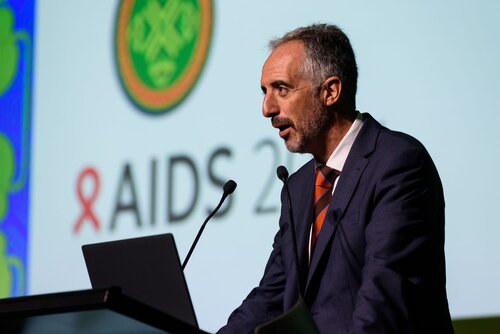 AIDS 2026, the 26th International AIDS Conference. Rio de Janeiro, Brazil.
Friday, 31 July 2026.

PL04. New realities, new responses.
In the photo: Luis Pizarro.

©️ Rogério von Krüger / IAS