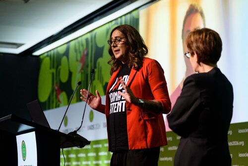 AIDS 2026, the 26th International AIDS Conference. Rio de Janeiro, Brazil.
Friday, 31 July 2026.

CL01. Closing session.
In the photo: Duda Salabert.

©️ Rogério von Krüger / IAS