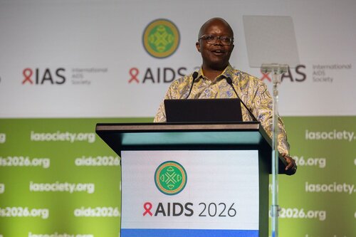 AIDS 2026, the 26th International AIDS Conference. Rio de Janeiro, Brazil.
Friday, 31 July 2026

CL01. Closing Session.
In the photo: Kenneth Ngure.

©️ Andréa Testoni / IAS