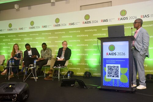 AIDS 2026, the 26th International AIDS Conference. Rio de Janeiro, Brazil.
Fryday, 31 July 2026.

SY29. Rebuilding trust and financing in a fractured world.
In the photos: Panellists.

© Márcia Moreira / IAS.