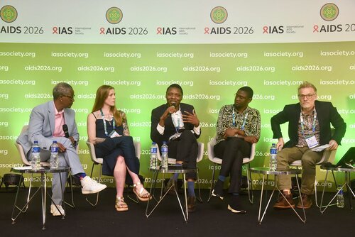 AIDS 2026, the 26th International AIDS Conference. Rio de Janeiro, Brazil.
Fryday, 31 July 2026.

SY29. Rebuilding trust and financing in a fractured world.
In the photos: Panellists.

© Márcia Moreira / IAS.