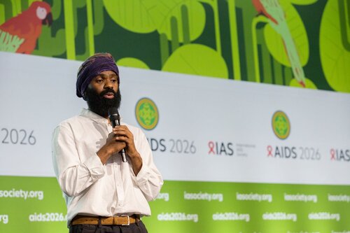 AIDS 2026, the 26th International AIDS Conference. Rio de Janeiro, Brazil.
Friday, 31 July 2026

CL01. Closing Session.
In the photo: Jean Vinicius.

©️ Andréa Testoni / IAS
