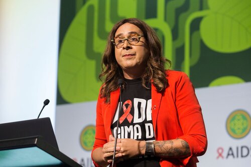 AIDS 2026, the 26th International AIDS Conference. Rio de Janeiro, Brazil.
Friday, 31 July 2026

CL01. Closing Session.
In the photo: Duda Salabert Rosa.

©️ Andréa Testoni / IAS