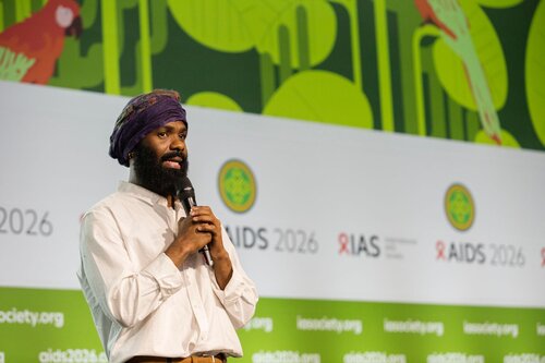 AIDS 2026, the 26th International AIDS Conference. Rio de Janeiro, Brazil.
Friday, 31 July 2026

CL01. Closing Session.
In the photo: Jean Vinicius.

©️ Andréa Testoni / IAS