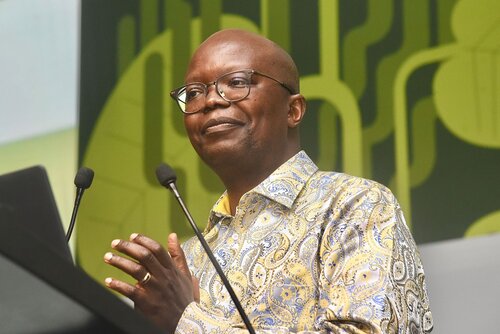 AIDS 2026, the 26th International AIDS Conference. Rio de Janeiro, Brazil.

CL01. Closing session.
In the photo: Kenneth Ngure.

© Márcia Moreira / IAS.