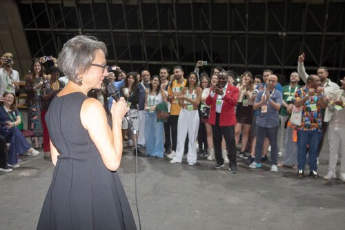 AIDS 2026, the 26th International AIDS Conference. Rio de Janeiro, Brazil.
Friday, 31July 2026.

VOLPARTY. .Volunteers party
In the photo: Voluteers gathering at volunteers party at the end of the conference.