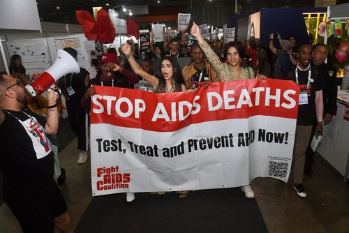AIDS 22026, the 26th International AIDS Conference. Rio de Janeiro, Brazil.

GVGEN. Global Village.

© Márcia Moreira / IAS.