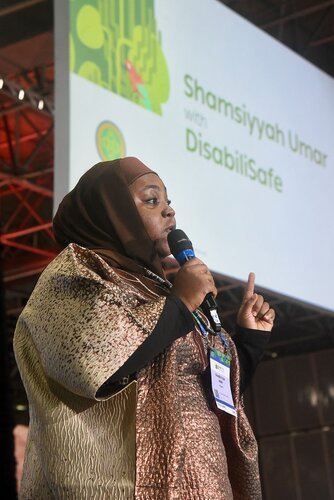 AIDS 2026, the 26th International AIDS Conference. Rio de Janeiro, Brazil.

GVMS17. Pitch Perfect: Young Leaders take the mic.
In the photo: Team pitching.

© Márcia Moreira / IAS.