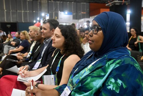 AIDS 2026, the 26th International AIDS Conference. Rio de Janeiro, Brazil.

GVMS17. Pitch Perfect: Young Leaders take the mic.
In the photo: Panel.

© Márcia Moreira / IAS.