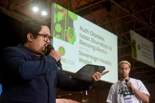 AIDS 2026, the 26th International AIDS Conference. Rio de Janeiro, Brazil.

GVMS17. Pitch Perfect: Young Leaders take the mic.
In the photo: Moderators.

© Márcia Moreira / IAS.