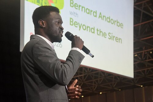 AIDS 2026, the 26th International AIDS Conference. Rio de Janeiro, Brazil.

GVMS17. Pitch Perfect: Young Leaders take the mic.
In the photo: Team pitching.

© Márcia Moreira / IAS.