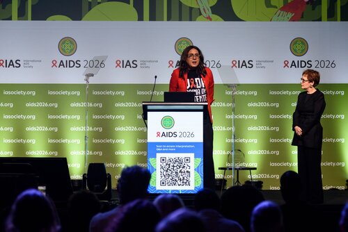 AIDS 2026, the 26th International AIDS Conference. Rio de Janeiro, Brazil.
Friday, 31 July 2026.

CL01. Closing session.
In the photo: Duda Salabert.

©️ Rogério von Krüger / IAS