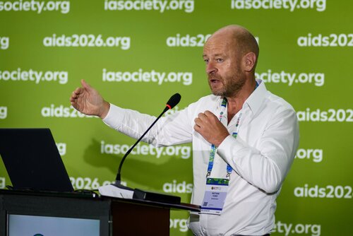 AIDS 2026, the 26th International AIDS Conference. Rio de Janeiro, Brazil.                            Wednesday, 29 July 2026.

SAT37. Unfinished business: ending preventable deaths from advanced HIV disease in a changing HIV response.
In the photo: Nathan Ford.     

©️ Rogério von Krüger / IAS