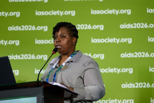 AIDS 2026, the 26th International AIDS Conference. Rio de Janeiro, Brazil.                            Wednesday, 29 July 2026.

SAT37. Unfinished business: ending preventable deaths from advanced HIV disease in a changing HIV response.
In the photo: Tendai Nyagura.     

©️ Rogério von Krüger / IAS