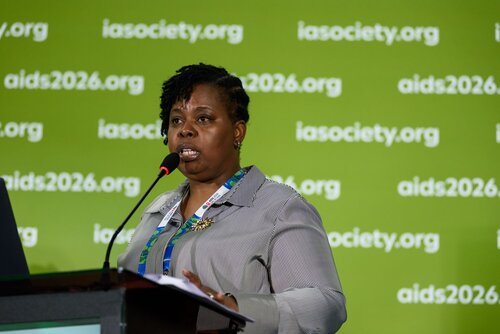 AIDS 2026, the 26th International AIDS Conference. Rio de Janeiro, Brazil.                            Wednesday, 29 July 2026.

SAT37. Unfinished business: ending preventable deaths from advanced HIV disease in a changing HIV response.
In the photo: Tendai Nyagura.     

©️ Rogério von Krüger / IAS